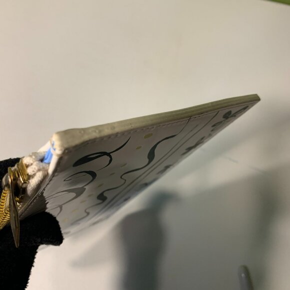 Kate Spade New York Design Cosmetic Pouch White/ Black - EUC - Picture 6 of 6